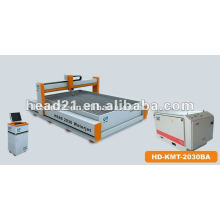 water jet cutting machine in China with 2000mm*3000mm cutting table and 380Mpa KMT Jetline 50HP pump